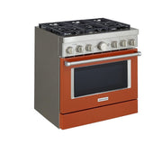 KitchenAid KFGC506JSC Gas Range | 36" Gas Ranges | Future Appliances