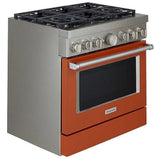 KitchenAid KFGC506JSC Gas Range | 36" Gas Ranges | Future Appliances