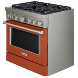 KitchenAid KFGC506JSC Gas Range | 36" Gas Ranges | Future Appliances