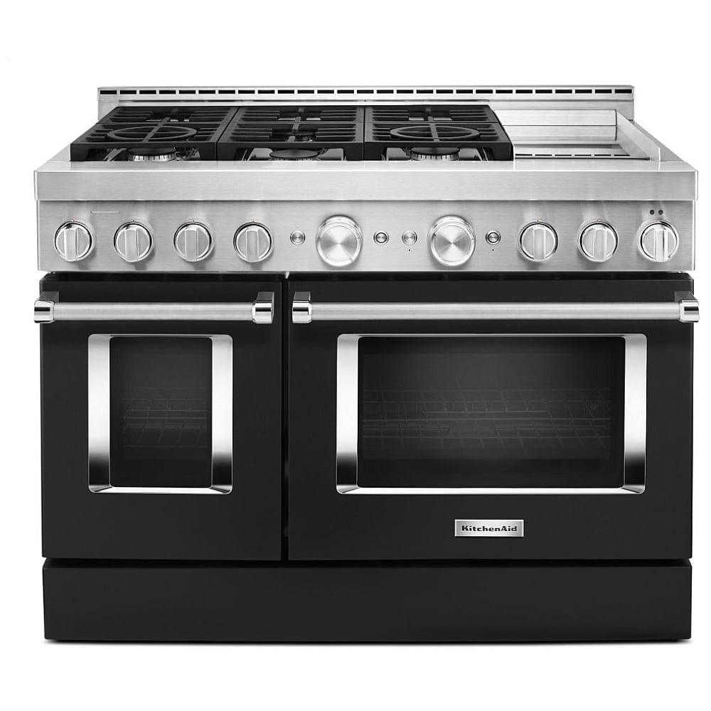 KitchenAid KFGC558JBK Gas Range | 48" Gas Ranges | Future Appliances