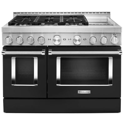 KitchenAid KFGC558JBK Gas Range | 48" Gas Ranges | Future Appliances