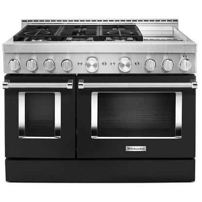 KitchenAid KFGC558JBK Gas Range | 48" Gas Ranges | Future Appliances