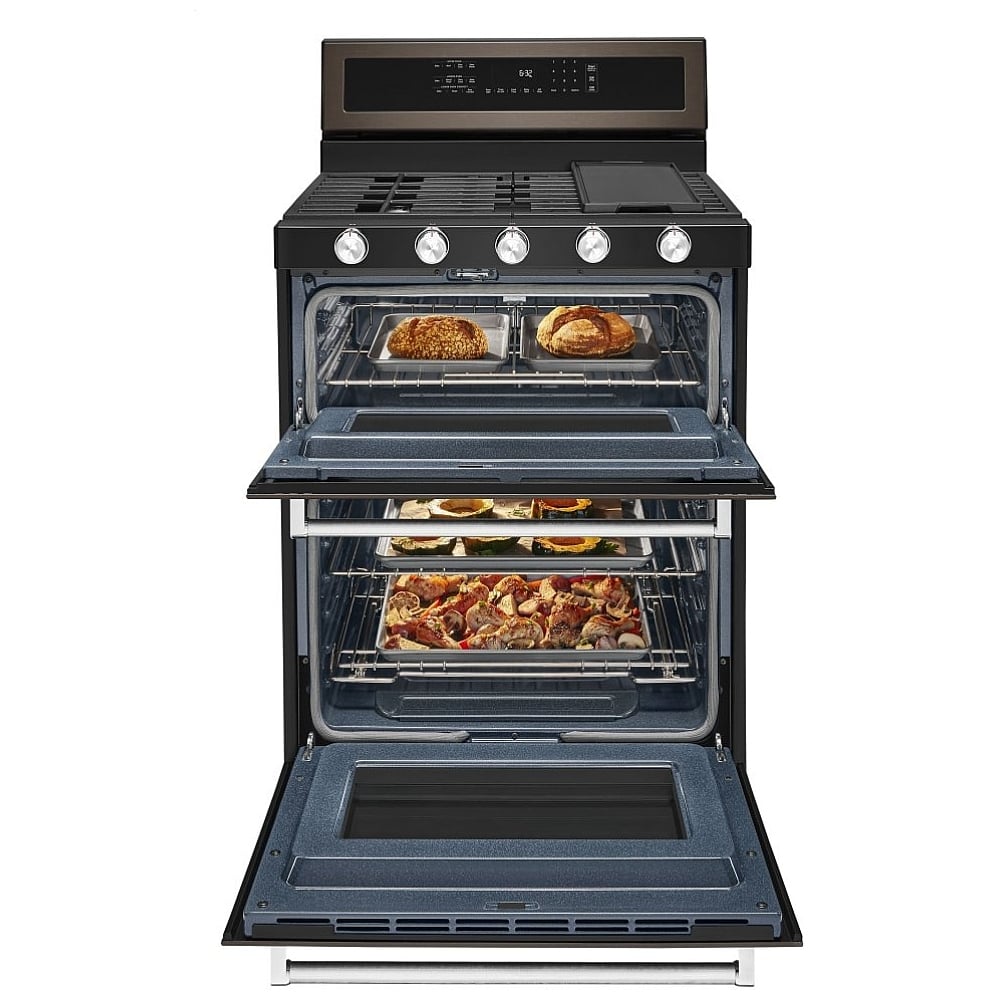 KitchenAid KFGD500EBS Gas Range