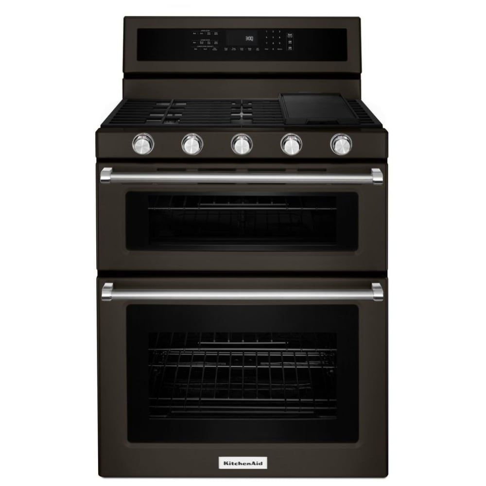 KitchenAid KFGD500EBS Gas Range