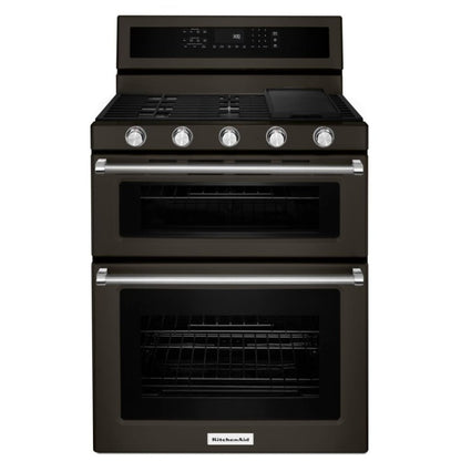 KitchenAid KFGD500EBS Gas Range