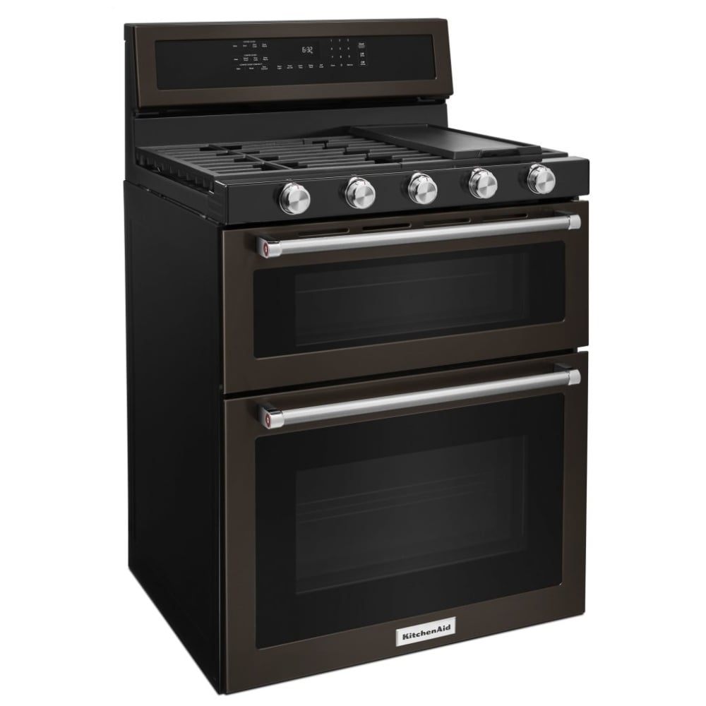 KitchenAid KFGD500EBS Gas Range