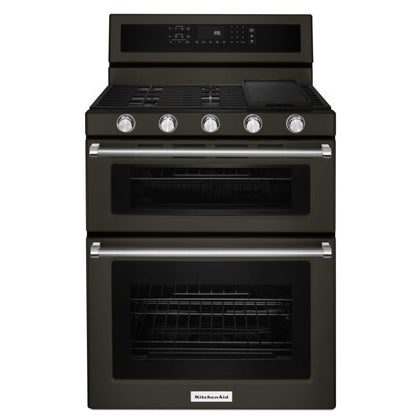KitchenAid KFGD500EBS Gas Range