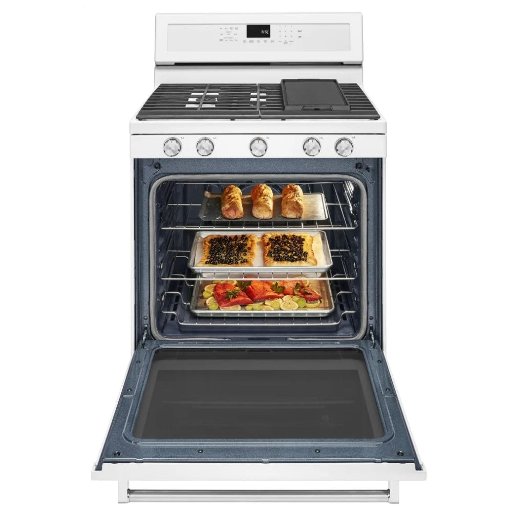 KitchenAid KFGG500EWH 燃气灶