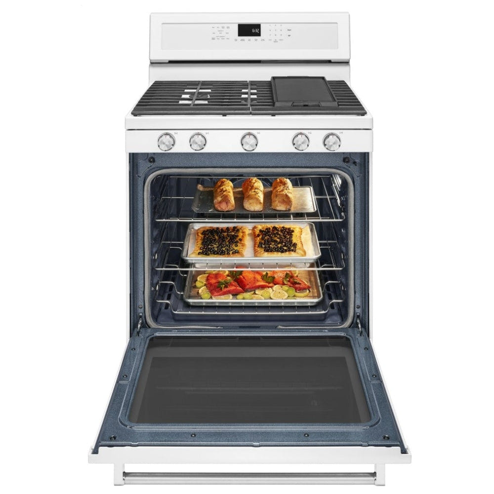 KitchenAid KFGG500EWH Gas Range