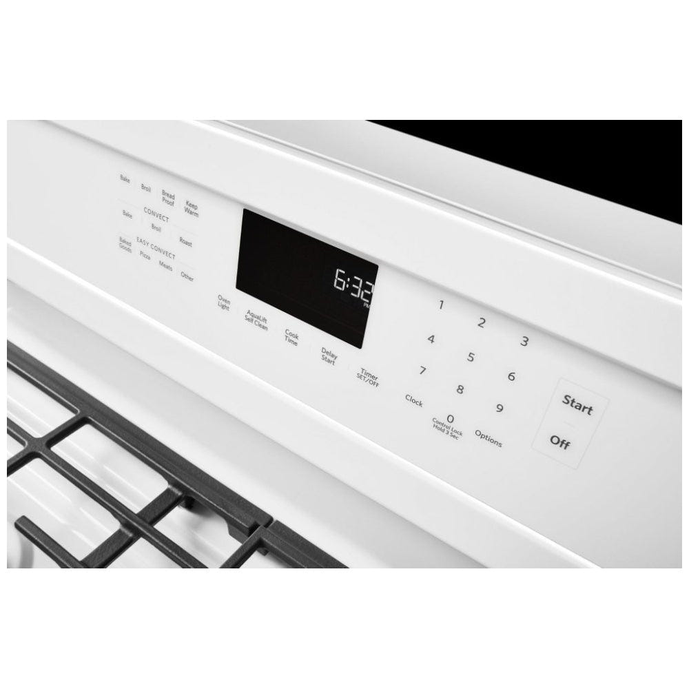 KitchenAid KFGG500EWH Gas Range