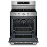 KitchenAid KFGS530SPS Gas Range, 5 cu. ft. Capacity, 30 inch Exterior Width, Steam & Self Clean, True Convection, 5 Burners, Storage Drawer, Air Fry, 18,000 BTU Highest Burner, FingerPrint Resistant Stainless Steel colour