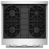 KitchenAid KFGS930SSS Gas Range, 4.1 cu. ft. Capacity, 30 inch Exterior Width, Self Clean, True Convection, 4 Burners, Air Fry, 20,000 BTU Highest Burner, Stainless Steel colour