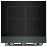 KitchenAid KFIS930SJP Induction Range, 4.1 cu. ft. Capacity, 30 inch Exterior Width, True Convection, 4 Burners, Air Fry, Self Clean, 3,700 W Highest Element, Juniper colour
