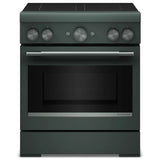 KitchenAid KFIS930SJP Induction Range, 4.1 cu. ft. Capacity, 30 inch Exterior Width, True Convection, 4 Burners, Air Fry, Self Clean, 3,700 W Highest Element, Juniper colour