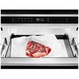 KitchenAid KMBD104GSS Microwave Drawer, 24 inch Exterior Width, 1.2 cu. ft. Capacity, 950 W Watts, Stainless Steel colour