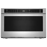 Whirlpool KMBD524TPS Microwave Drawer, 24 inch Exterior Width, 1.3 cu. ft. Capacity, 950 W Watts, Stainless Steel Interior, PrintShield™ Stainless Finish colour