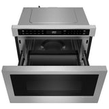 Whirlpool KMBD524TPS Microwave Drawer, 24 inch Exterior Width, 1.3 cu. ft. Capacity, 950 W Watts, Stainless Steel Interior, PrintShield™ Stainless Finish colour