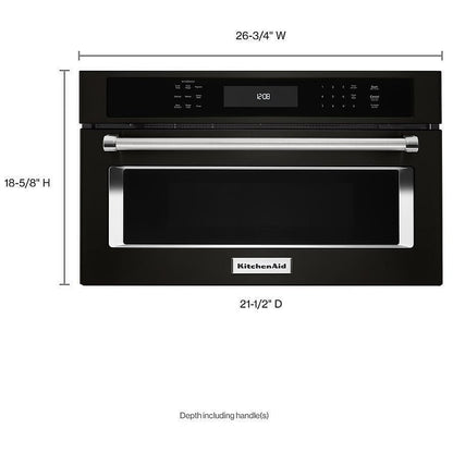 KitchenAid KMBP107EBS Built In Microwave
