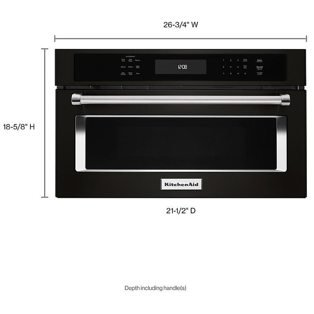 KitchenAid KMBP107EBS Built In Microwave