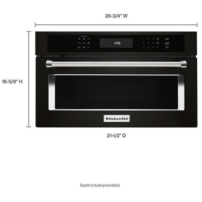 KitchenAid KMBP107EBS Built In Microwave