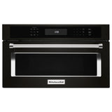 KitchenAid KMBP107EBS Built In Microwave, 27 inch Exterior Width, 1.4 cu. ft. Capacity, 900 W Watts, Convection, Stainless Steel Interior, Black Stainless Steel colour