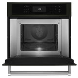 KitchenAid KMBP107EBS Built In Microwave, 27 inch Exterior Width, 1.4 cu. ft. Capacity, 900 W Watts, Convection, Stainless Steel Interior, Black Stainless Steel colour