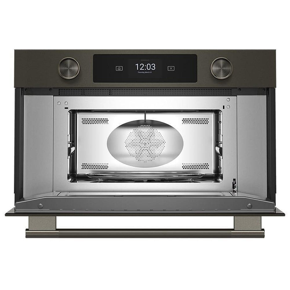 KitchenAid KMBS730SBE Built In Microwave, 30 inch Exterior Width, 1.4 cu. ft. Capacity, Convection, Black Ore