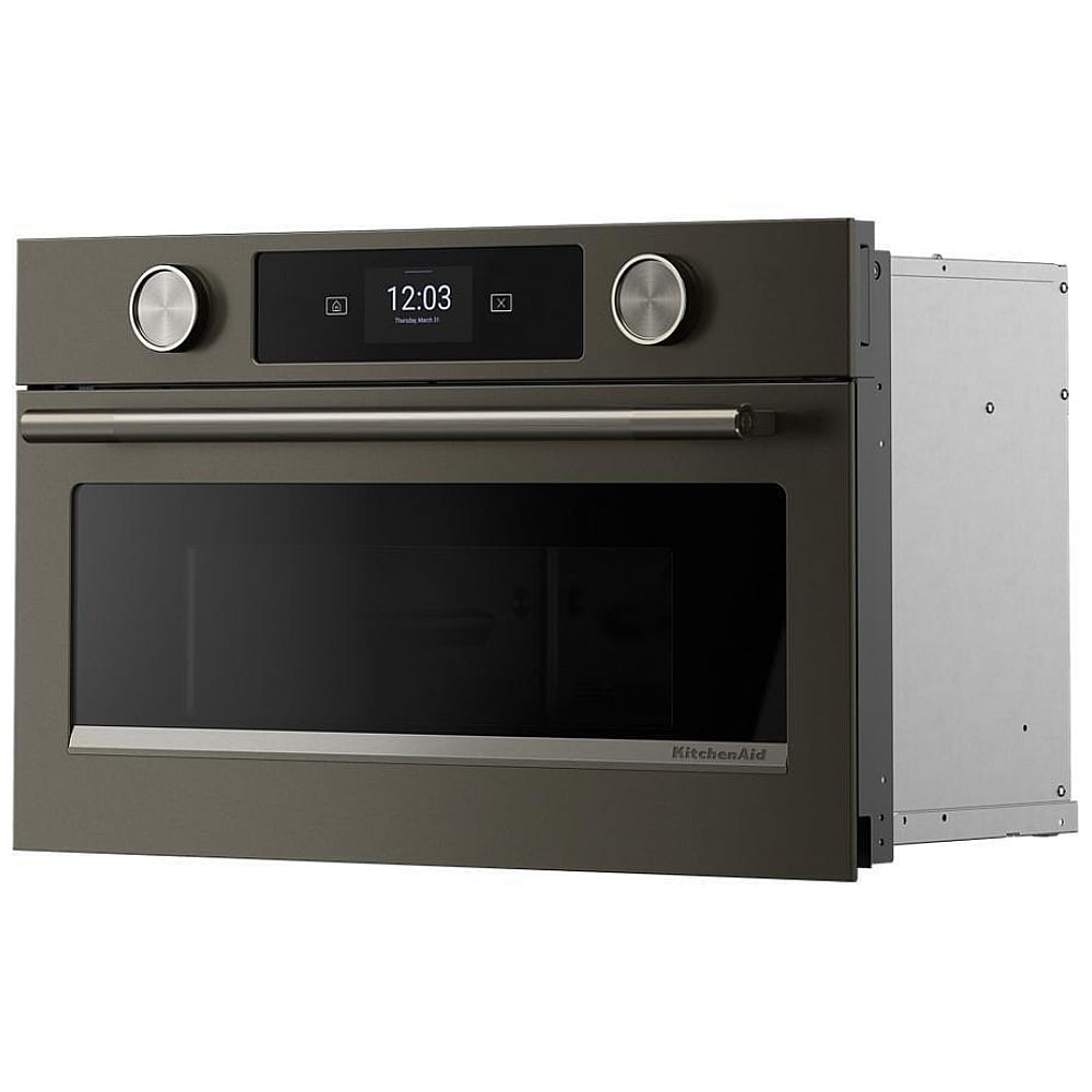 KitchenAid KMBS730SBE Built In Microwave, 30 inch Exterior Width, 1.4 cu. ft. Capacity, Convection, Black Ore