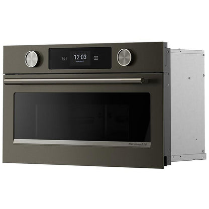 KitchenAid KMBS730SBE Built In Microwave, 30 inch Exterior Width, 1.4 cu. ft. Capacity, Convection, Black Ore