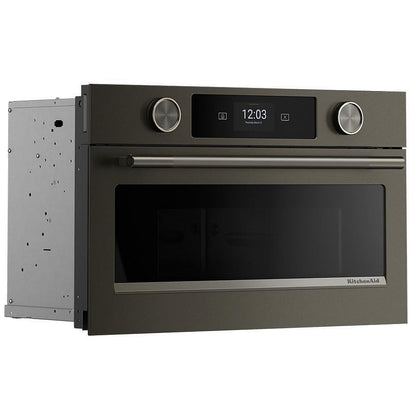 KitchenAid KMBS730SBE Built In Microwave, 30 inch Exterior Width, 1.4 cu. ft. Capacity, Convection, Black Ore