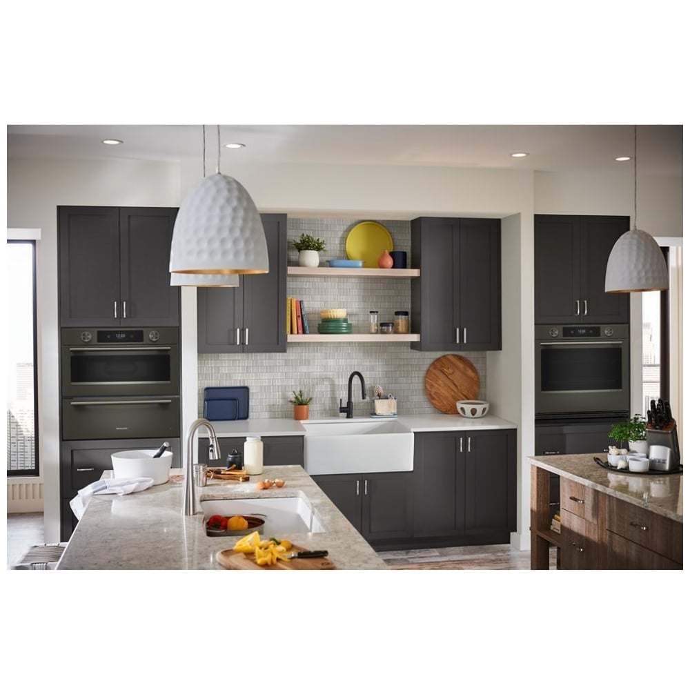 KitchenAid KMBS730SBE Built In Microwave, 30 inch Exterior Width, 1.4 cu. ft. Capacity, Convection, Black Ore