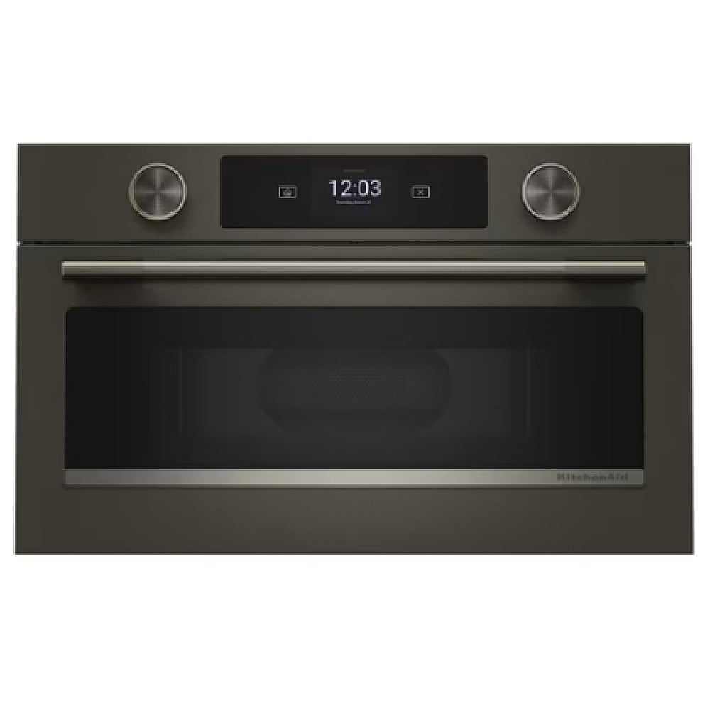 KitchenAid KMBS730SBE Built In Microwave, 30 inch Exterior Width, 1.4 cu. ft. Capacity, Convection, Black Ore