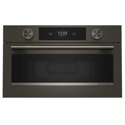 KitchenAid KMBS730SBE Built In Microwave, 30 inch Exterior Width, 1.4 cu. ft. Capacity, Convection, Black Ore