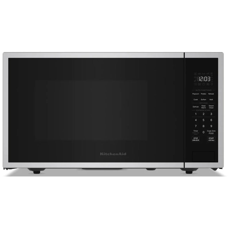 KitchenAid KMCS522SPS Countertop Microwave, 22 inch Exterior Width, 1.5 cu. ft. Capacity, Convection, Stainless Steel Interior, Stainless Steel colour