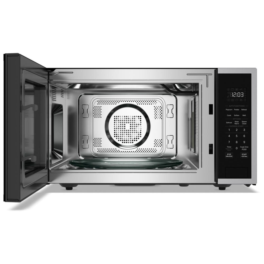 KitchenAid KMCS522SPS Countertop Microwave, 22 inch Exterior Width, 1.5 cu. ft. Capacity, Convection, Stainless Steel Interior, Stainless Steel colour
