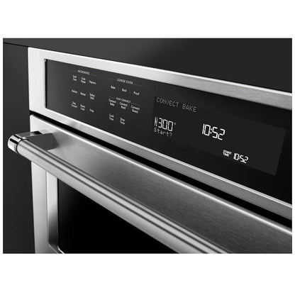 KitchenAid KOCE500ESS Microwave Wall Oven Combo