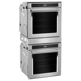 KitchenAid KODC504PPS Double Wall Oven, 24 inch Exterior Width, True Convection, Self Clean, 5.8 cu. ft. Capacity, Temperature Probe, Wifi Enabled, Air Fry, Stainless Steel colour