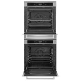 KitchenAid KODC504PPS Double Wall Oven, 24 inch Exterior Width, True Convection, Self Clean, 5.8 cu. ft. Capacity, Temperature Probe, Wifi Enabled, Air Fry, Stainless Steel colour