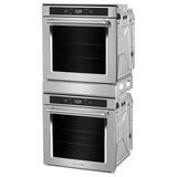 KitchenAid KODC504PPS Double Wall Oven, 24 inch Exterior Width, True Convection, Self Clean, 5.8 cu. ft. Capacity, Temperature Probe, Wifi Enabled, Air Fry, Stainless Steel colour
