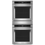 KitchenAid KODC504PPS Double Wall Oven, 24 inch Exterior Width, True Convection, Self Clean, 5.8 cu. ft. Capacity, Temperature Probe, Wifi Enabled, Air Fry, Stainless Steel colour