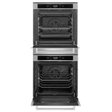 KitchenAid KODC504PPS Double Wall Oven, 24 inch Exterior Width, True Convection, Self Clean, 5.8 cu. ft. Capacity, Temperature Probe, Wifi Enabled, Air Fry, Stainless Steel colour