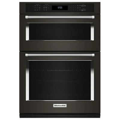KitchenAid KOEC527PBS Microwave Wall Oven Combo