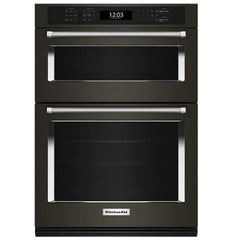 KitchenAid KOEC527PBS Microwave Wall Oven Combo