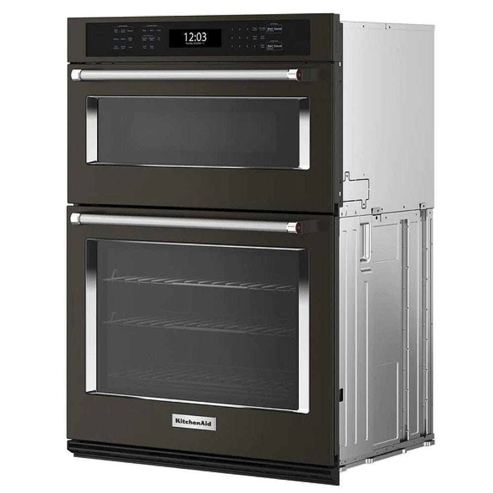 KitchenAid KOEC527PBS Microwave Wall Oven Combo