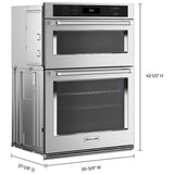 KitchenAid KOEC527PSS Microwave Wall Oven Combo
