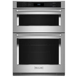 KitchenAid KOEC527PSS Microwave Wall Oven Combo