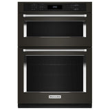 KitchenAid KOEC530PBS Microwave Wall Oven Combo
