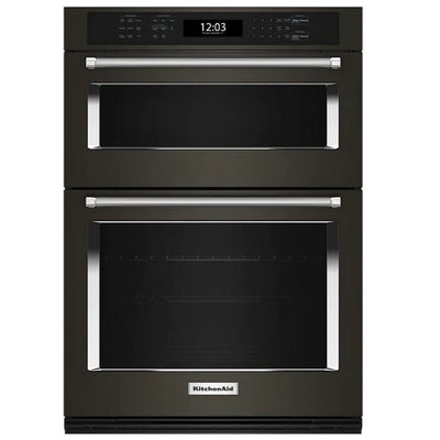 KitchenAid KOEC530PBS Microwave Wall Oven Combo