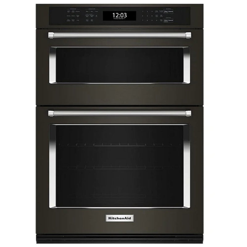 KitchenAid KOEC530PBS Microwave Wall Oven Combo