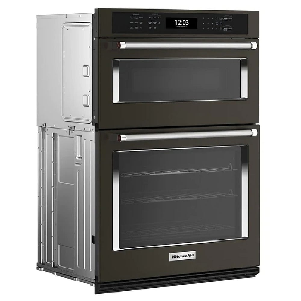 KitchenAid KOEC530PBS Microwave Wall Oven Combo